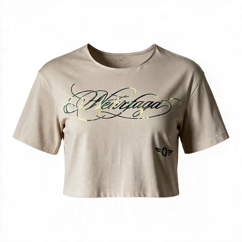 WF Camo Print Tank Top [Cream]