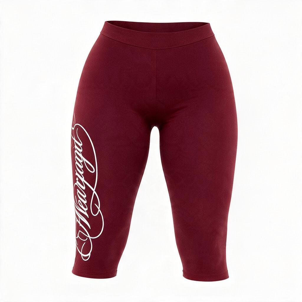 WF Capris [Maroon]