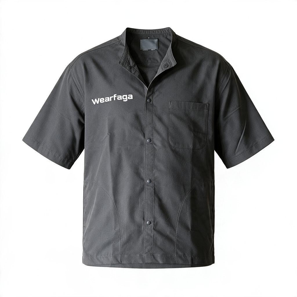 WF Snap Shirt [Charcoal]